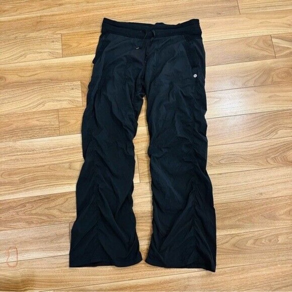 Lululemon Dance Studio Pants in Black, size 10 Tall 34” - Picture 2 of 10